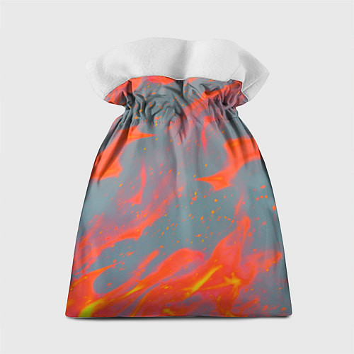 Подарочный мешок Quake огонь лого / 3D-принт – фото 2