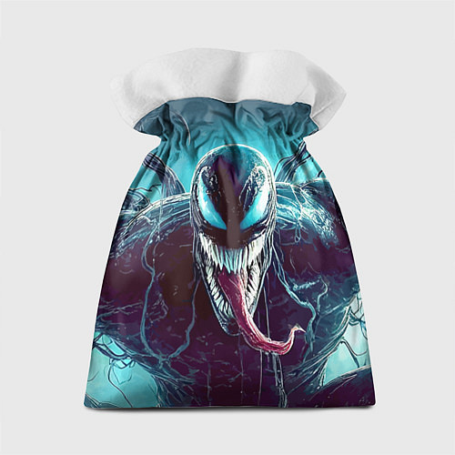 Подарочный мешок Свирепый Веном - неоновое свечение / 3D-принт – фото 2