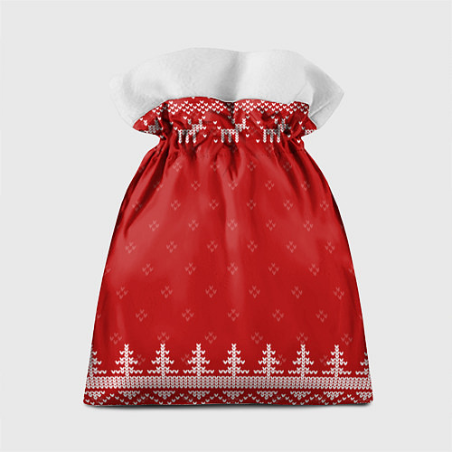 Подарочный мешок Новогодний Among Us с оленями / 3D-принт – фото 2