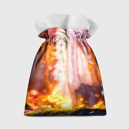 Подарочный мешок Кукушка в искрах / 3D-принт – фото 2