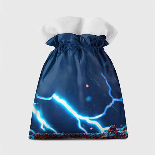 Подарочный мешок Попугай и молния / 3D-принт – фото 2