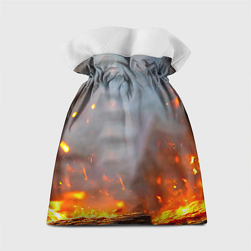 Подарочный мешок Филин в огне / 3D-принт – фото 2