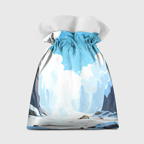Подарочный мешок Пингвин в Антарктиде / 3D-принт – фото 2