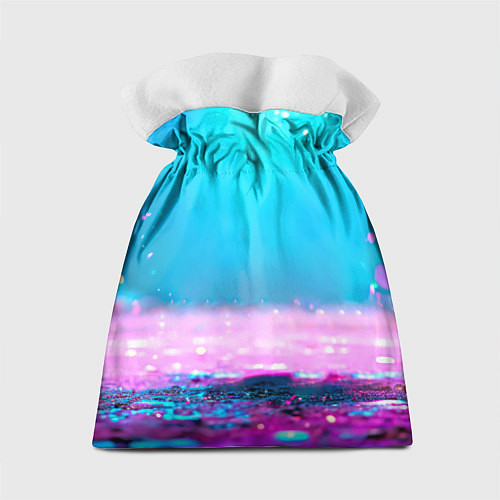 Подарочный мешок Свинка в розовом свете / 3D-принт – фото 2