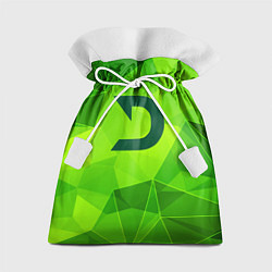 Мешок для подарков Deadlock green poly, цвет: 3D-принт