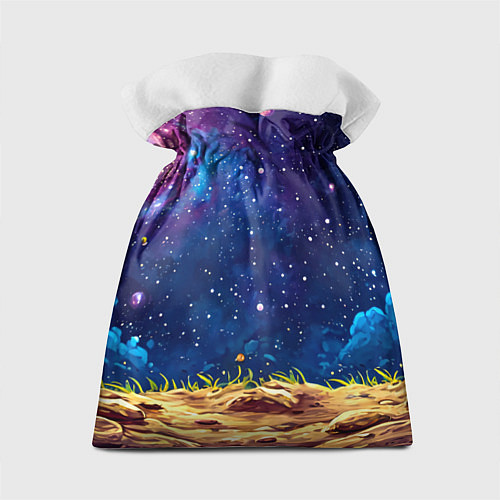 Подарочный мешок Ежик и звездное небо / 3D-принт – фото 2
