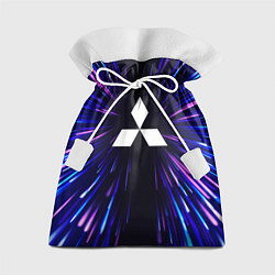 Мешок для подарков Mitsubishi neon energy, цвет: 3D-принт
