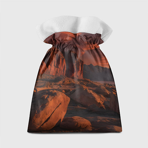Подарочный мешок Ночной каньон / 3D-принт – фото 2