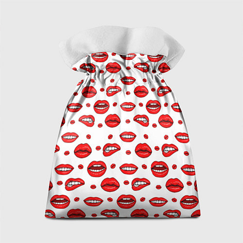 Подарочный мешок Губной паттерн / 3D-принт – фото 2