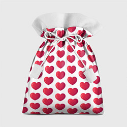 Мешок для подарков Сердца паттерн, цвет: 3D-принт