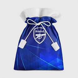 Мешок для подарков Arsenal blue poly, цвет: 3D-принт
