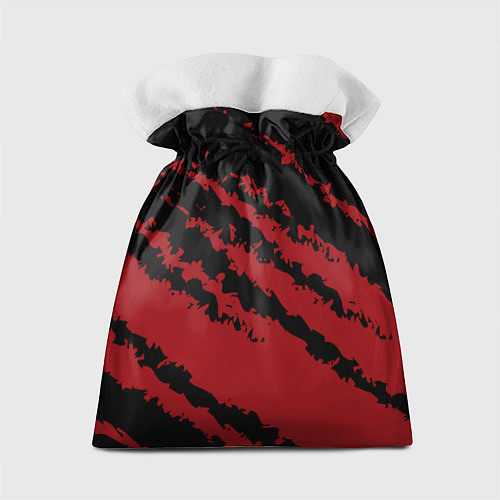 Подарочный мешок The color is red and black / 3D-принт – фото 2