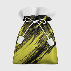 Мешок для подарков The color is black and yellow, цвет: 3D-принт