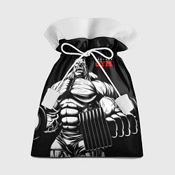 Мешок для подарков Fitness GYM - jock, цвет: 3D-принт