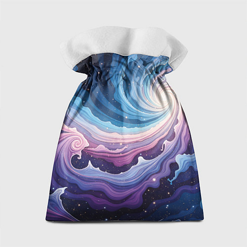Подарочный мешок Космическая волна / 3D-принт – фото 2