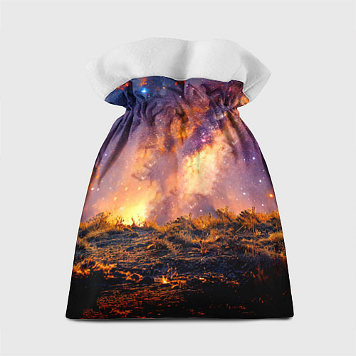 Подарочный мешок Скотч-терьер в космосе / 3D-принт – фото 2
