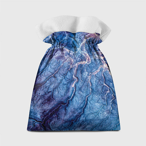 Подарочный мешок Мраморный узор / 3D-принт – фото 2
