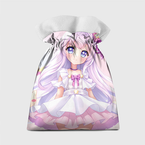 Подарочный мешок Аниме в светлых оттенках / 3D-принт – фото 2
