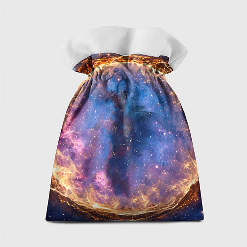 Подарочный мешок Сиамская кошка в космосе / 3D-принт – фото 2