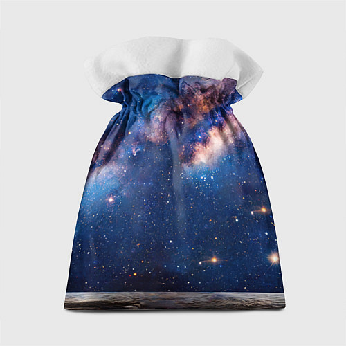 Подарочный мешок Сибирская кошка в космосе / 3D-принт – фото 2
