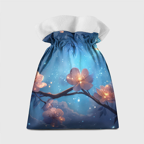 Подарочный мешок Ночная сова на ветке / 3D-принт – фото 2