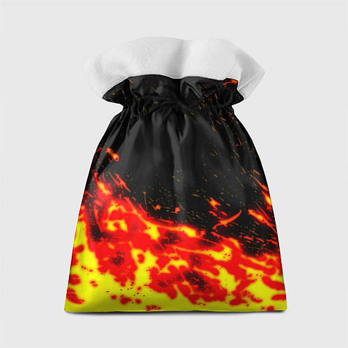 Подарочный мешок Doom огненное лого / 3D-принт – фото 2