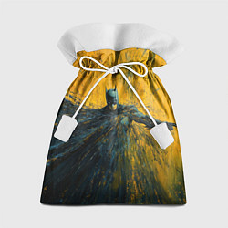 Мешок для подарков Бэтмен нарисованный кистью, цвет: 3D-принт