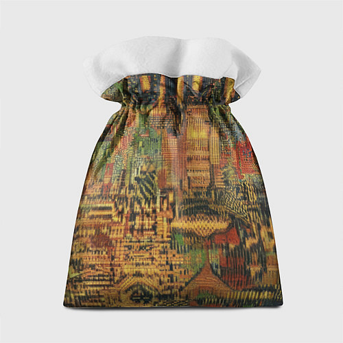 Подарочный мешок Текстурный Бэтмен / 3D-принт – фото 2