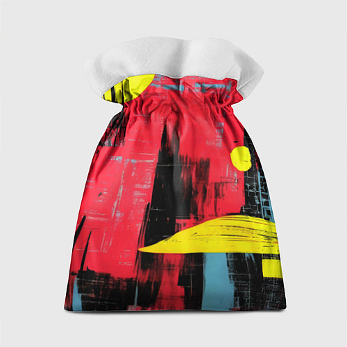 Подарочный мешок Бэтмен красками / 3D-принт – фото 2