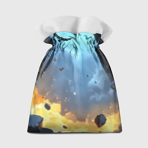 Подарочный мешок Бэтмен в прыжке / 3D-принт – фото 2