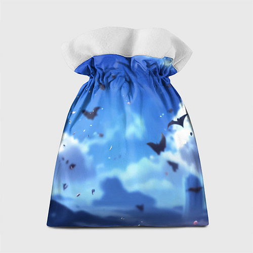 Подарочный мешок Бэтмен синее небо / 3D-принт – фото 2