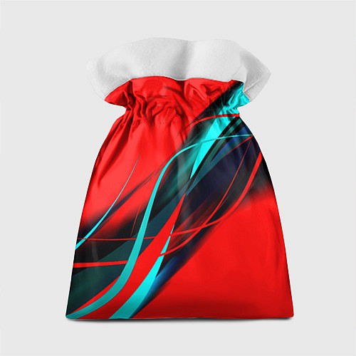 Подарочный мешок Rainbow six геометрия полосы / 3D-принт – фото 2