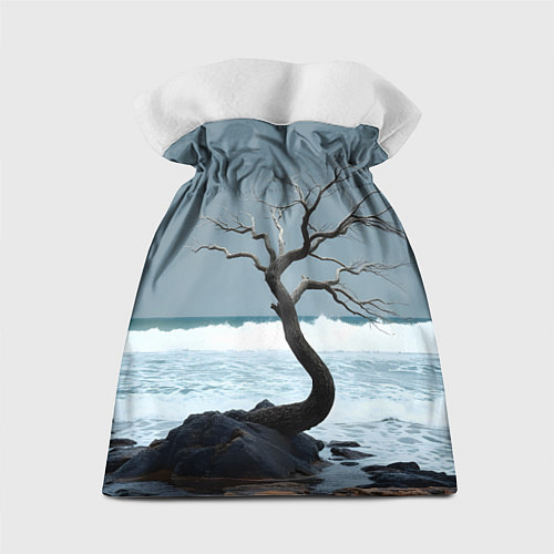 Подарочный мешок Дерево и море / 3D-принт – фото 2