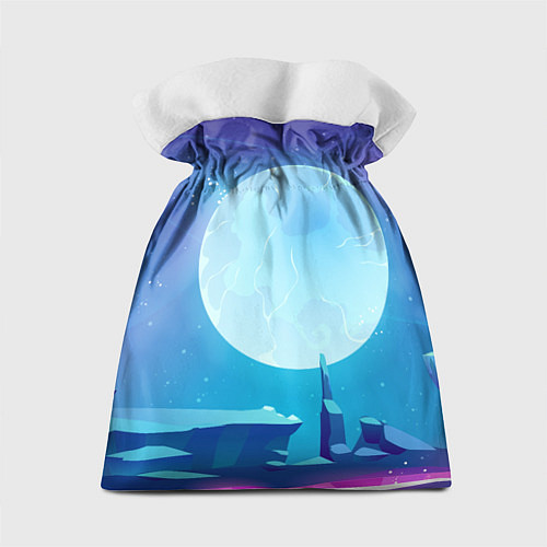 Подарочный мешок Нло с сердечком внутри / 3D-принт – фото 2