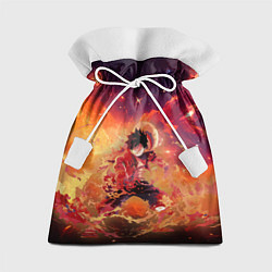 Мешок для подарков Fire Luffy - One Piece, цвет: 3D-принт