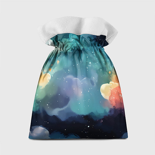 Подарочный мешок Лисенок на облаках / 3D-принт – фото 2