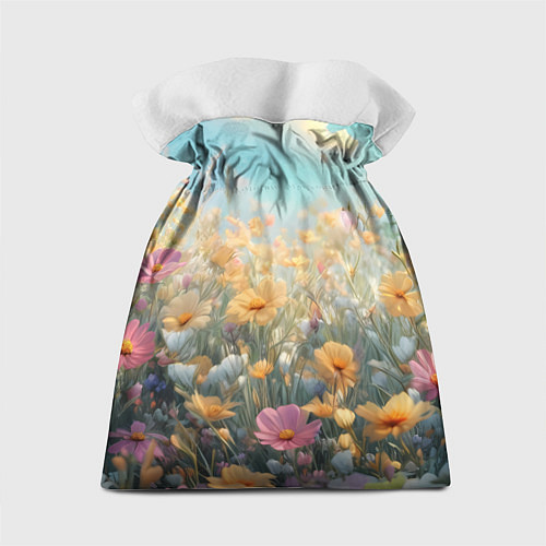 Подарочный мешок Лиса в цветочном поле / 3D-принт – фото 2