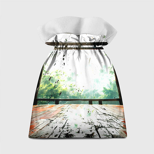 Подарочный мешок Боец айкидо в Японии / 3D-принт – фото 2