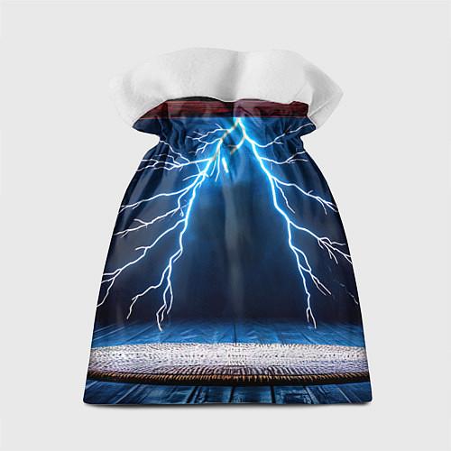 Подарочный мешок Айкидоист и молния / 3D-принт – фото 2