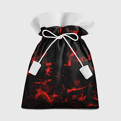 Мешок для подарков Color red black, цвет: 3D-принт