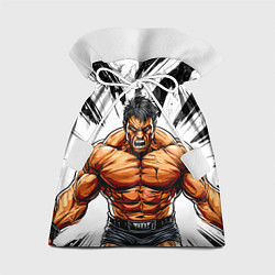 Мешок для подарков Мощный реслер, цвет: 3D-принт