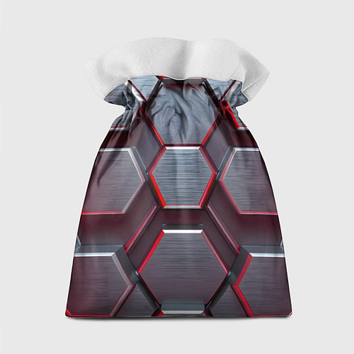 Подарочный мешок Бордовый бронежилет / 3D-принт – фото 2
