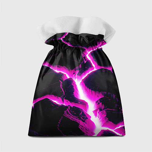 Подарочный мешок Color pink black / 3D-принт – фото 2
