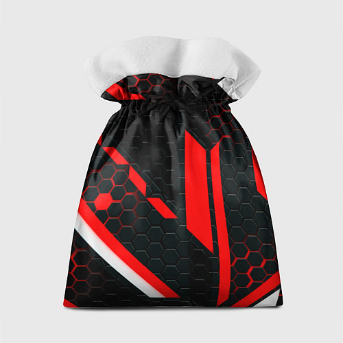 Подарочный мешок Monster energy sport geometry / 3D-принт – фото 2