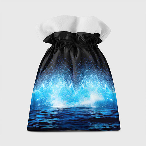 Подарочный мешок Синяя парусная доска / 3D-принт – фото 2