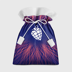 Мешок для подарков Green Day red energy, цвет: 3D-принт