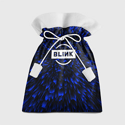 Мешок для подарков Blackpink blue energy, цвет: 3D-принт