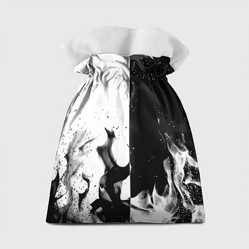 Подарочный мешок BMW black fire / 3D-принт – фото 2