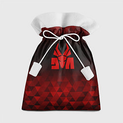 Мешок для подарков Die Antwoord red poly, цвет: 3D-принт