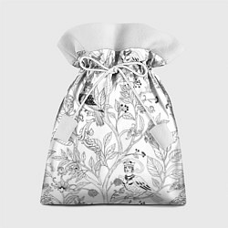 Мешок для подарков Птицы Сирин, цвет: 3D-принт